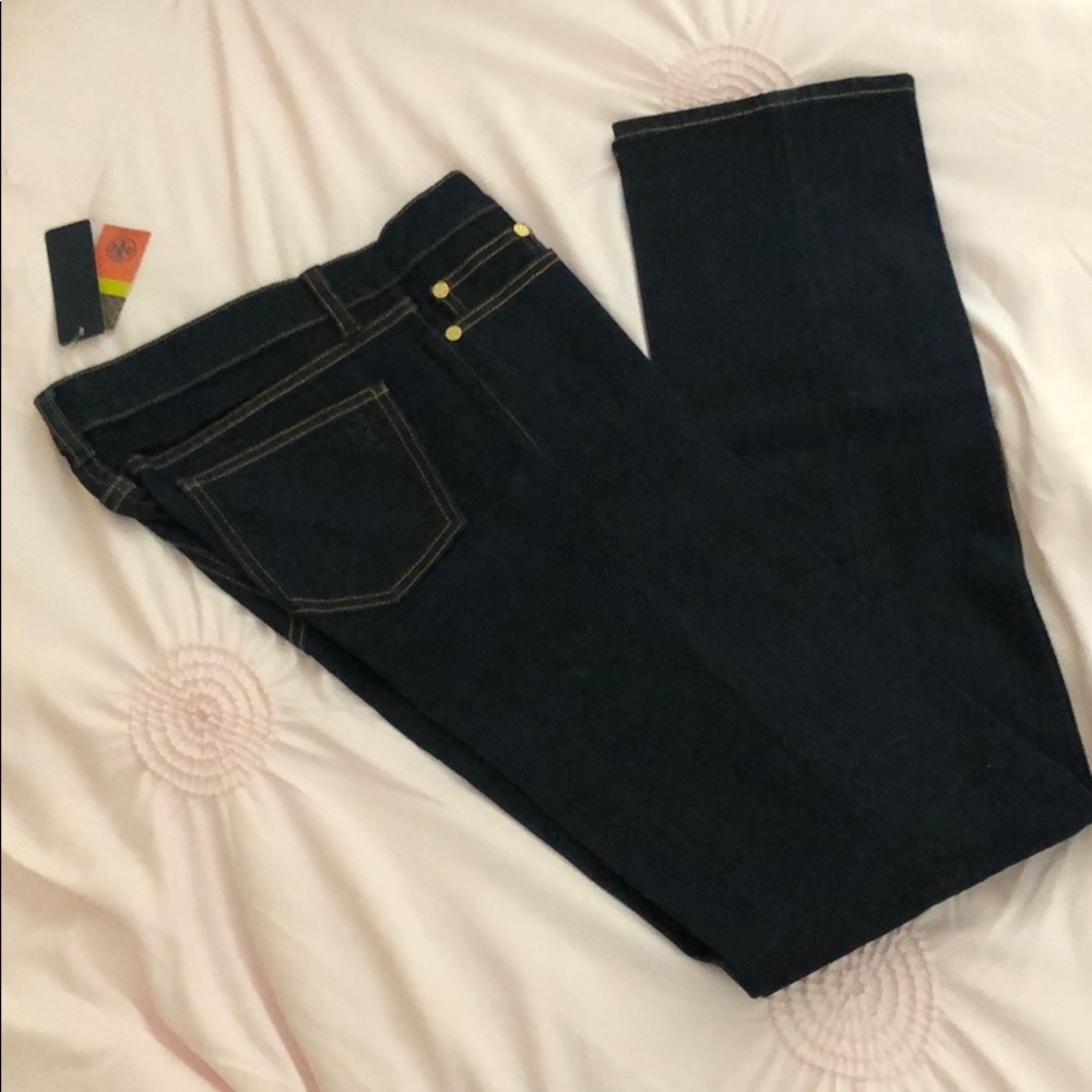 TORY BURCH Straight-Leg Denim size 25/26